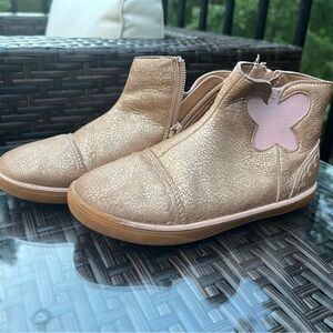 Livie & Luca rose gold booties